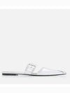 Mirror Point Open Back Sandals Silver - ALEXANDER MCQUEEN - BALAAN 2