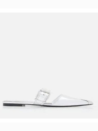 Mirror Point Open Back Sandals Silver - ALEXANDER MCQUEEN - BALAAN 2