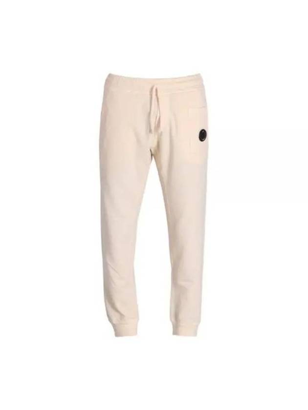 Light Fleece Utility Track Pants Beige - CP COMPANY - BALAAN 1