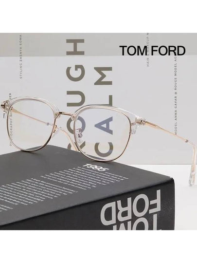 Blue light blocking glasses frame TF5793KB 026 Transparent lower Asian fit - TOM FORD - BALAAN 2