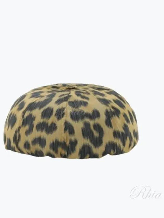 Leopard Men's Beret Yellow - DIOR - BALAAN 2