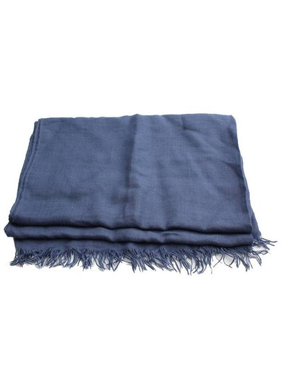 Jil Sander Blue Modal Wool Scarf - JIL SANDER - BALAAN 2