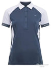 Behati Women s Golf T shirt Blue GWJT04624 - J.LINDEBERG - BALAAN 1