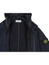 Men's Wappen Patch Nylon Twill Track Jacket Black - STONE ISLAND - BALAAN 7