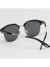 Asian Fit Gold Frame Sunglasses Black - TOM FORD - BALAAN 5