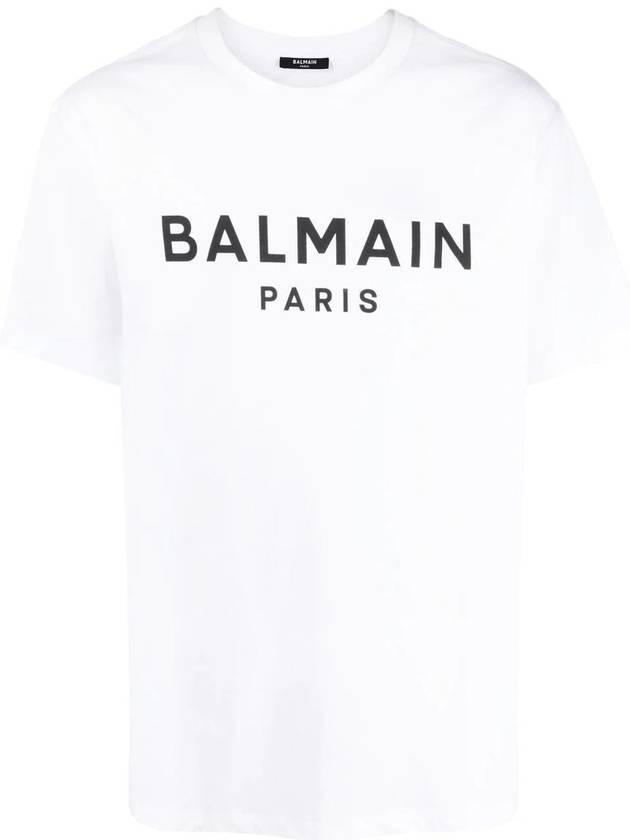 Balmain T-Shirt With Print - BALMAIN - BALAAN 1