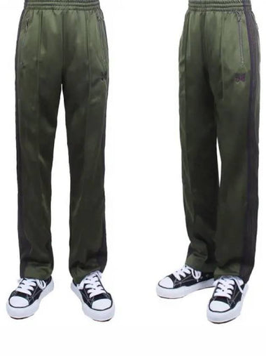 Men s Poly Smooth Track Pants Olive OT228 271508 1119562 - NEEDLES - BALAAN 1