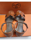 Encens 50 Strap Sandals Natural Camel - HERMES - BALAAN 4