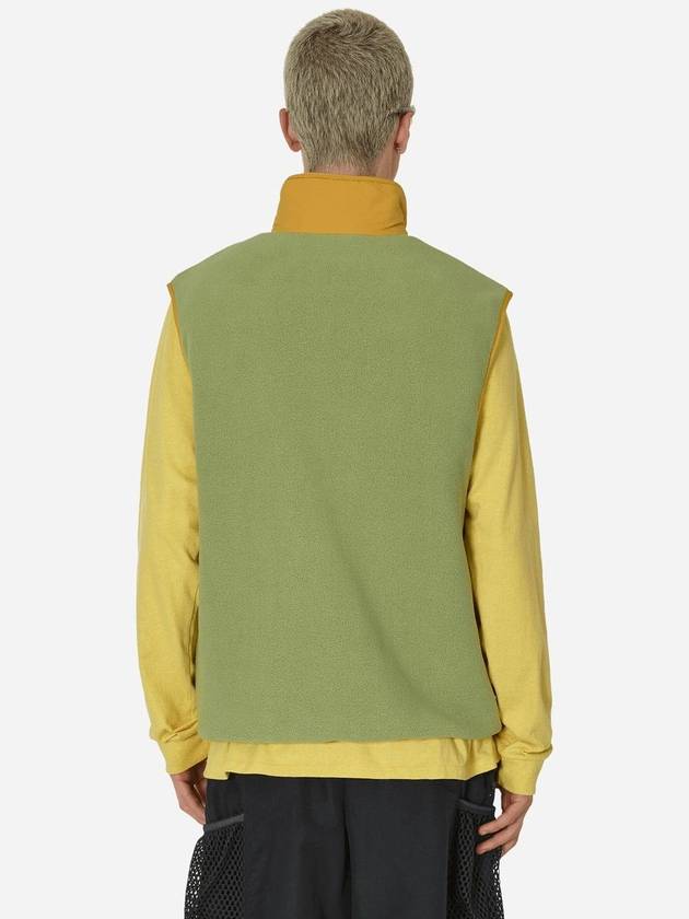 Men's Synchilla Fleece Vest Green - PATAGONIA - BALAAN 4