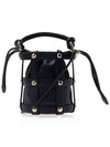 Cage Bag Small Bucket Bag Black - SALVATORE FERRAGAMO - BALAAN 4