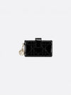 Lady 5-Gusset Patent Cannage Calfskin Card Wallet Black - DIOR - BALAAN 2