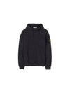 Wappen Patch Classic Fleece Hoodie Black - STONE ISLAND - BALAAN 2