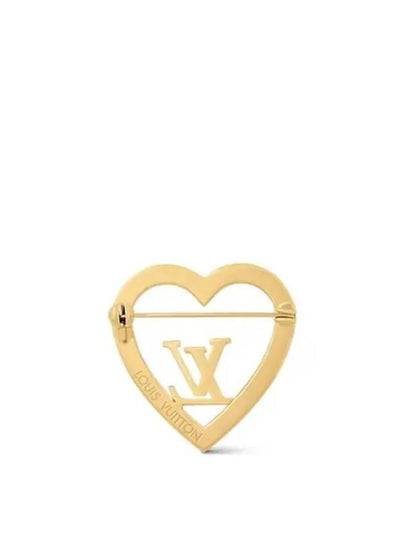 My LV Love Brooch Gold - LOUIS VUITTON - BALAAN 2