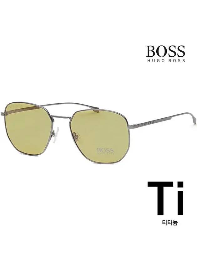 Hugo Boss titanium sunglasses BOSS0992FS RIWHO Asian fit - HUGO BOSS - BALAAN 1