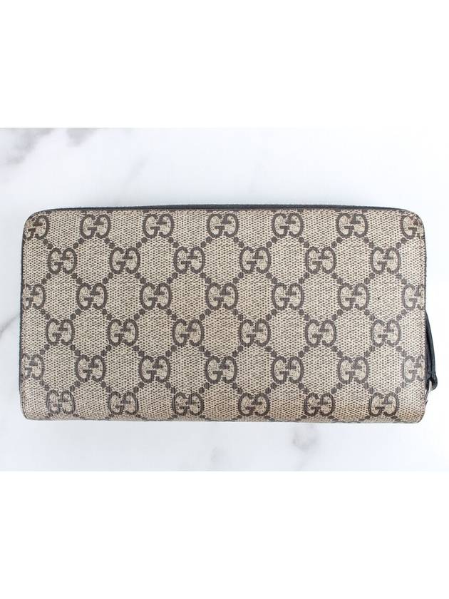 Snake zipper long wallet brown - GUCCI - BALAAN 4