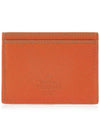 Saffiano Thin Line Card Wallet Orange - VIVIENNE WESTWOOD - BALAAN 4