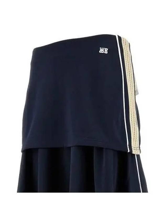 Wales Bonner MANTRA Logo Skirt WS24JE22JE07599 - WALES BONNER - BALAAN 2