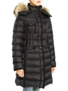 Women's HERMIFUR fur hood long padding black 1C51601 53048 999 - MONCLER - BALAAN 2