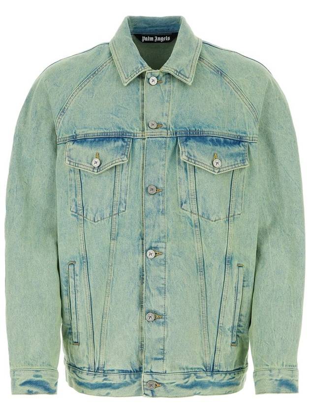 Overdyed Denim Jacket PMYE038S24DEN0015103 - PALM ANGELS - BALAAN 2