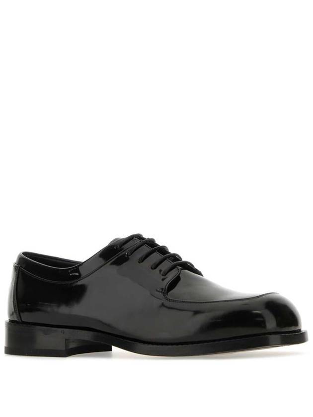 Salvatore Dress Shoes 027259772459 LATEXNERONERO Black - SALVATORE FERRAGAMO - BALAAN 3