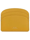 Demi Lune Card Wallet Yellow - A.P.C. - BALAAN 2