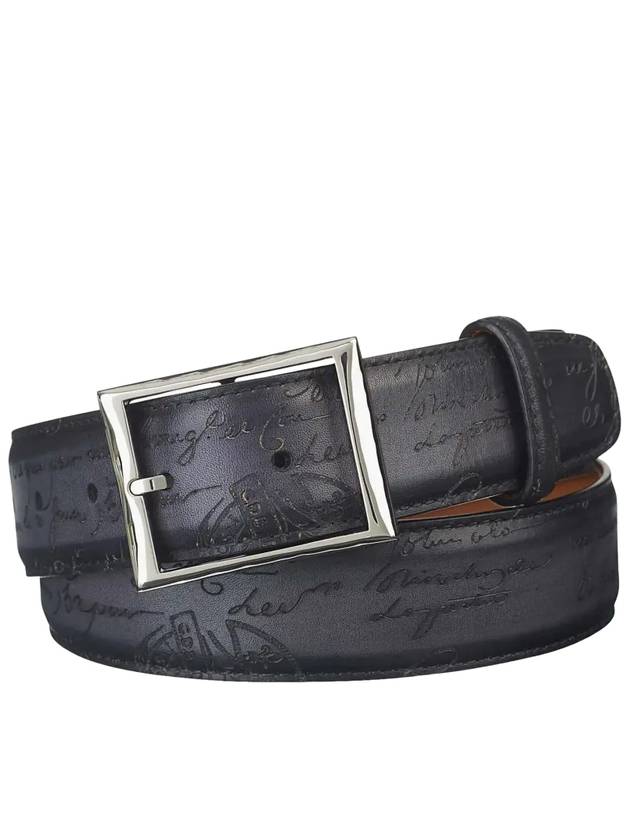 C0002008K01 Scritto leather belt Berluti - BERLUTI - BALAAN 1