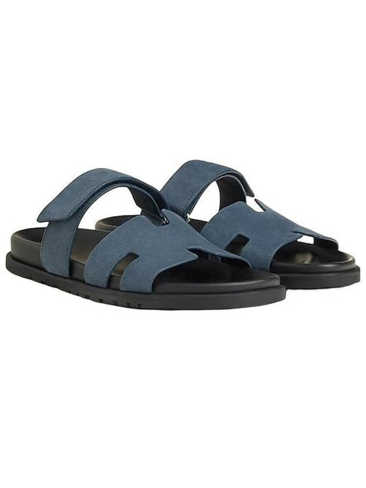 Chypre Men s Sandals Slippers H222856ZHQ8420 - HERMES - BALAAN 1