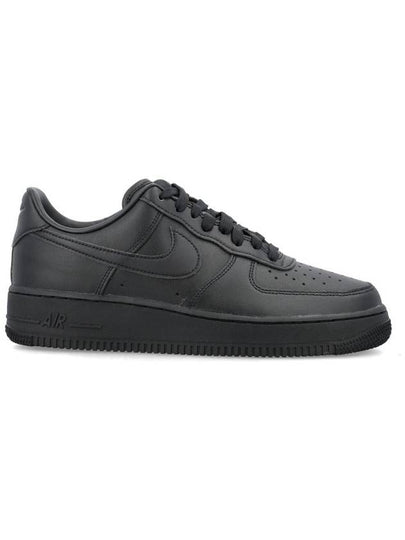 Men's Air Force 1 07 Fresh Low Top Sneakers Black - NIKE - BALAAN 2