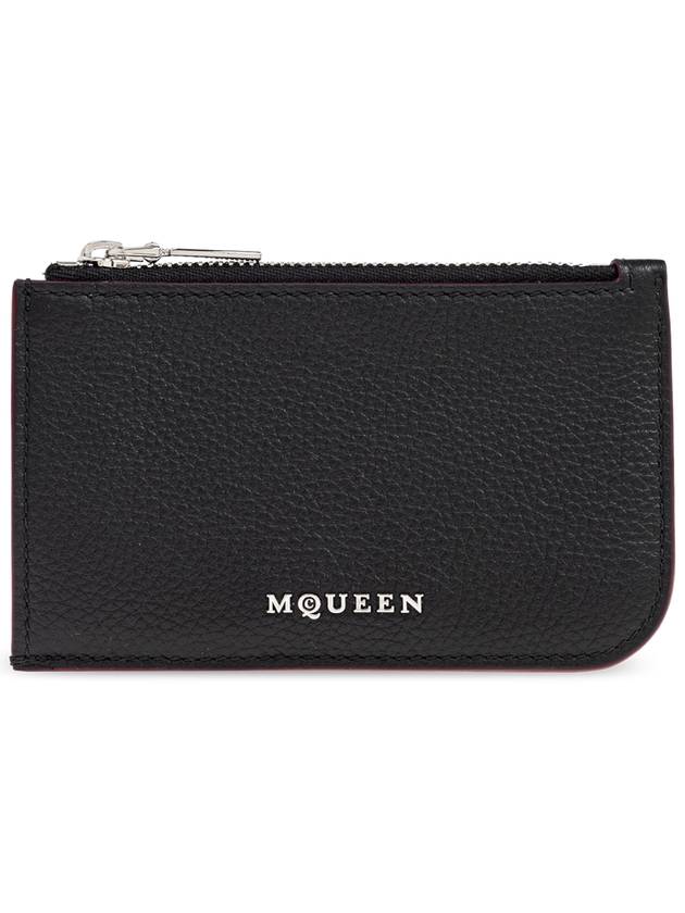 Alexander McQueen Card Holder, Women's, Black - ALEXANDER MCQUEEN - BALAAN 1