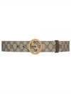 Blondie Belt Brown Beige Ebony - GUCCI - BALAAN 2