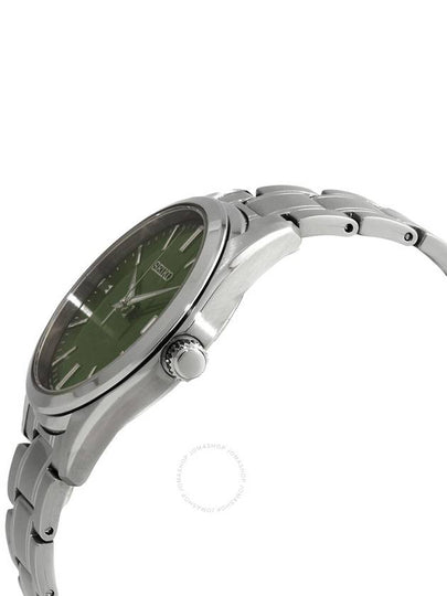 Seiko Essentials Quartz Green Dial Men's Watch SUR527 - SEIKO - BALAAN 2