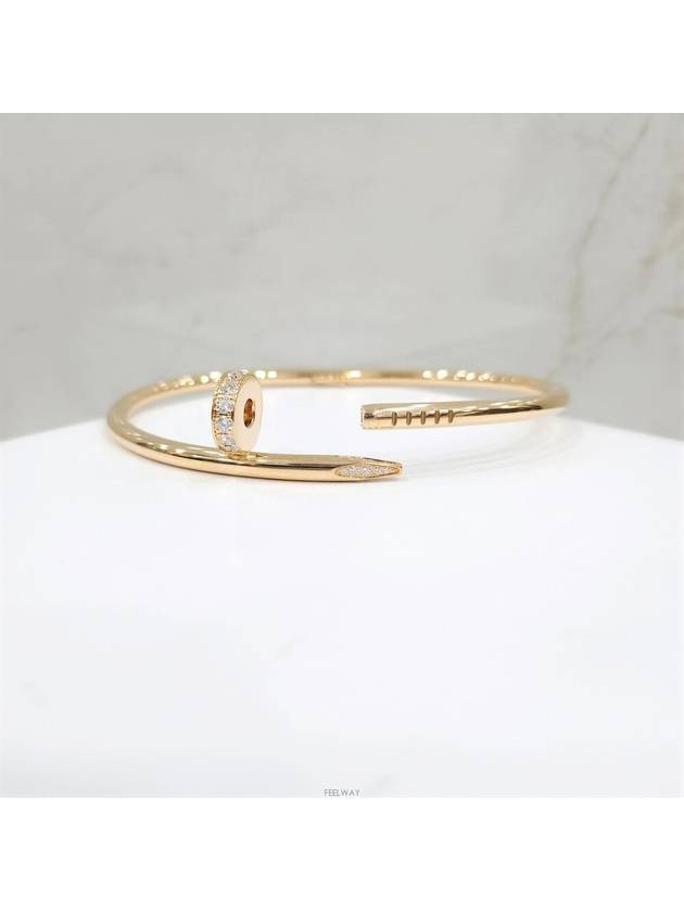 Lux You Diamond Just Ankle Bracelet No 18 18K Yellow Gold - CARTIER - BALAAN 4