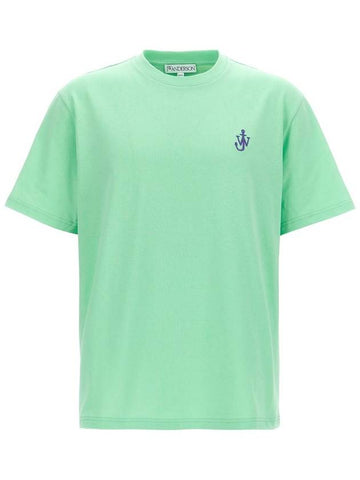 JW Anderson 'Anchor Embroidery' T-Shirt - JW ANDERSON - BALAAN 1