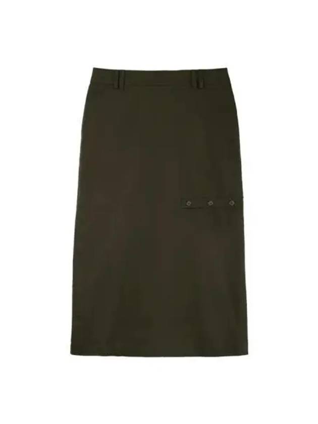 button long skirt khaki - HERETIC - BALAAN 1