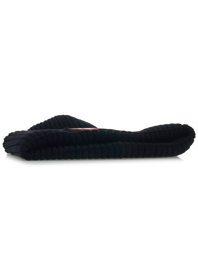 Wool Beanie Black - MONCLER - BALAAN 6