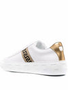 Greca Leather Low Top Sneakers White - VERSACE - BALAAN 3