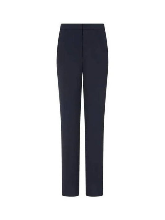 Women s Textured Easy Hidden Pants Navy 271953 - EMPORIO ARMANI - BALAAN 1