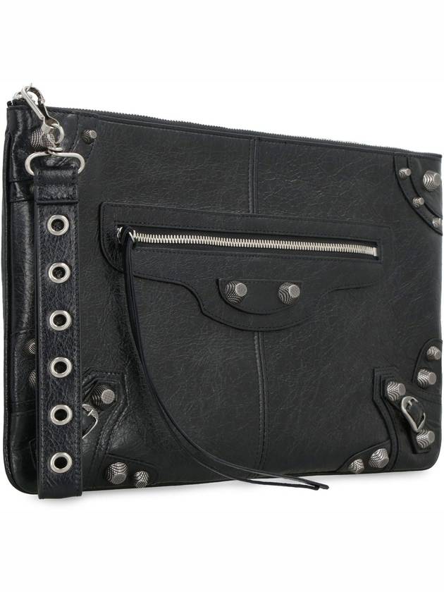 Le Cagole Large Clutch Bag Black - BALENCIAGA - BALAAN 4