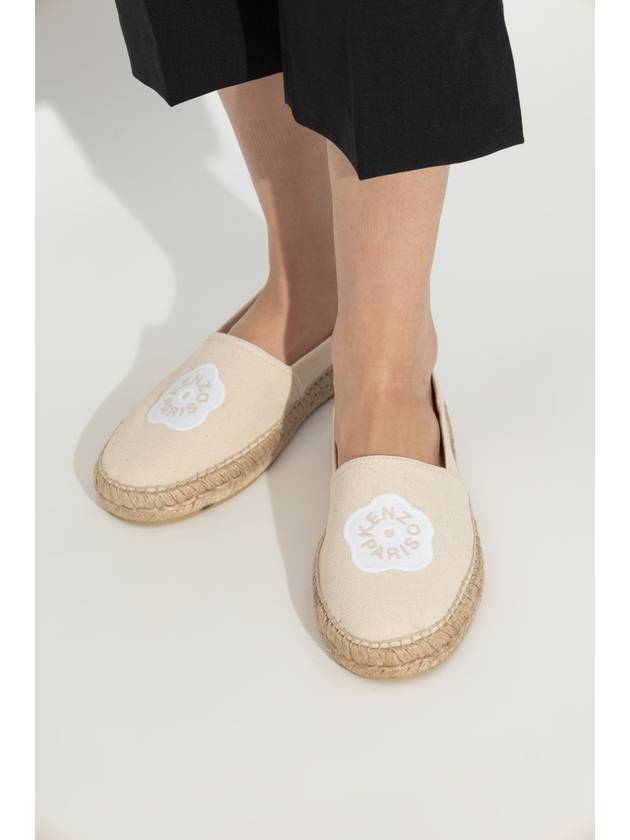 Kenzo Espadrilles With Logo, Women's, Cream - KENZO - BALAAN 2