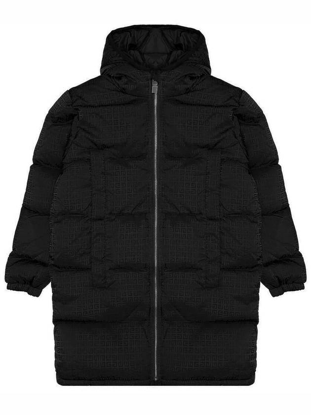 Logo pattern long down jacket H16102 - GIVENCHY - BALAAN 2