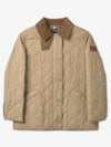 Diamond Quilted Thermoregulated Barn Jacket Honey - BURBERRY - BALAAN 2