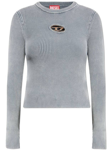 M Valerie knit top gray - DIESEL - BALAAN 1