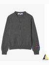 Wool Cardigan Medium Grey - COMME DES GARCONS PLAY - BALAAN 2