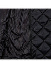 Women's Nosadella Quilted Long Padding Black - DUVETICA - BALAAN 10