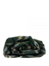 Logo Check Clutch Bag Green - BURBERRY - BALAAN 2