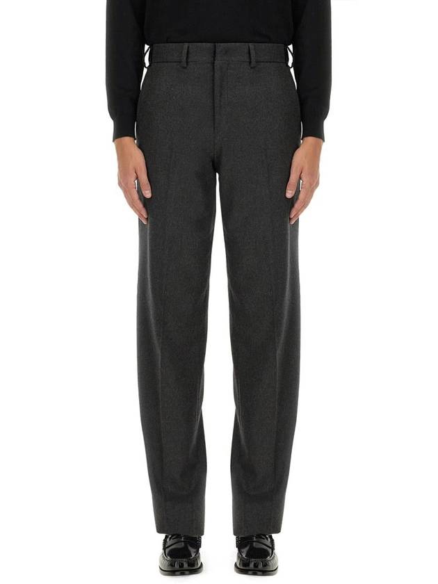 Fendi Cashmere Pants - FENDI - BALAAN 1