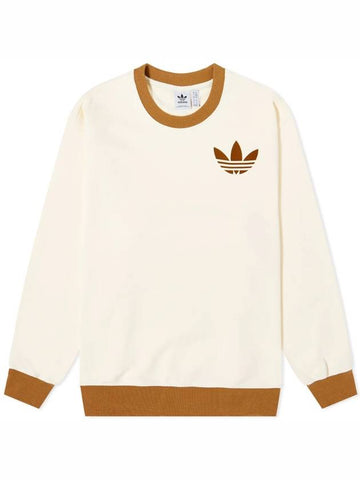 Adicolor 70s Sweatshirt Ivory - ADIDAS - BALAAN 1