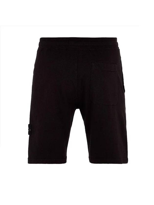 Wappen Patch Old Regular Fit Shorts Black - STONE ISLAND - BALAAN 3