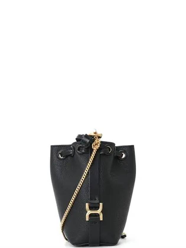 Marcie Micro Bucket Bag Black - CHLOE - BALAAN 3