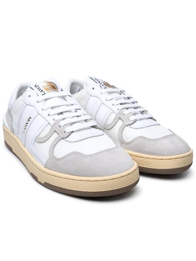 Clay Low Top Sneakers White - LANVIN - BALAAN 3